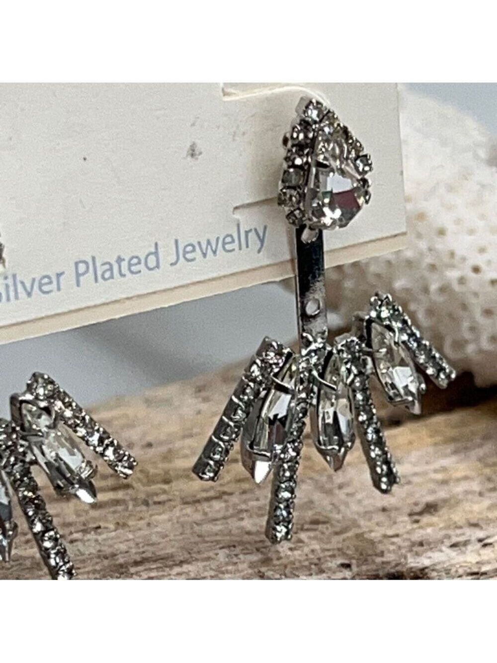 DEW Silver Plated Dangle  Earrings $16ea / 3 for $25